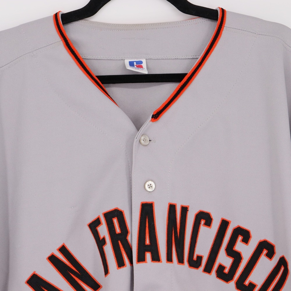 Vintage San Francisco Giants MLB Russell Athletic Gray Away Jersey Mens Size 52 - Picture 3 of 8